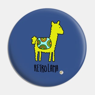 Yellow lama Pin