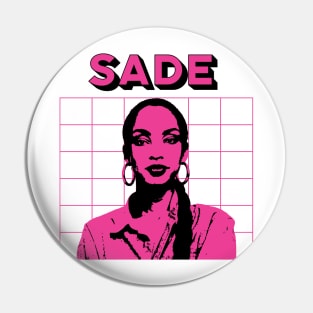 Sade - Tribute Fan Art Pin