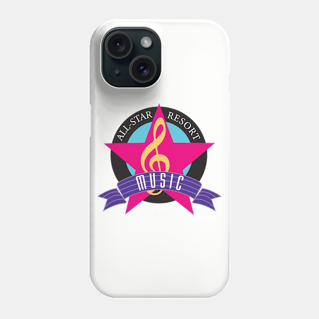 All Star Music Resort Phone Case by Lunamis