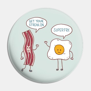 Bacon and Eggs Pin