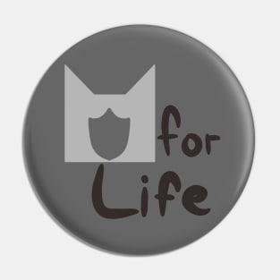 The Guardian Cats for Life Pin