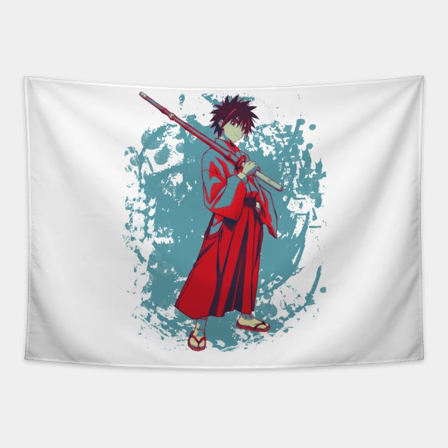 yahiko myojin Tapestry by DinoZard