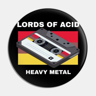 Lords of Acid / Cassette Tape Style Pin