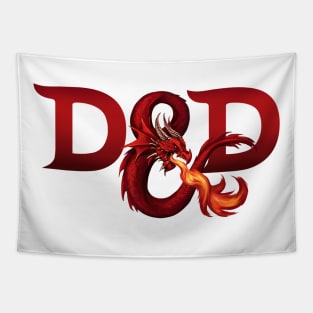 Dungeons and Dragons Logo Tapestry