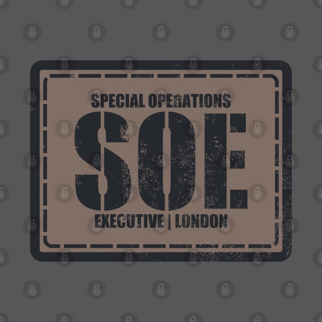 WW2 SOE Special Operations Executive (distressed) by TCP