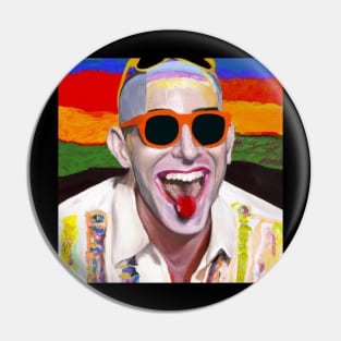 Fear And Loathing In Las Vegas Shirt - LSD Shirt - Hunter S Thompson Pin