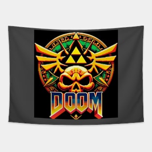 Doom Triforce Tapestry