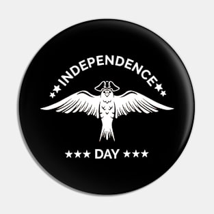 Independence day Eagle Pin