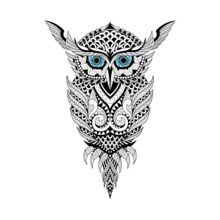 Owl Art Geometric Design best funny cute gift for Men Women T-Shirt