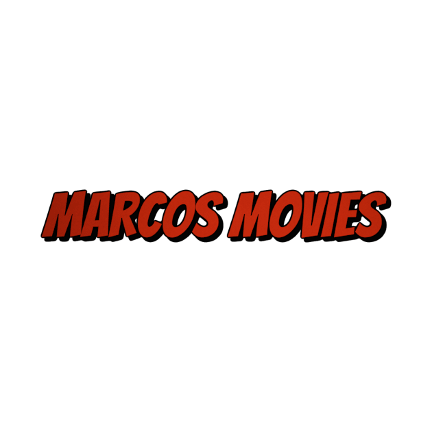 Marcos Movies logo tee 1 by Marcos Movies 