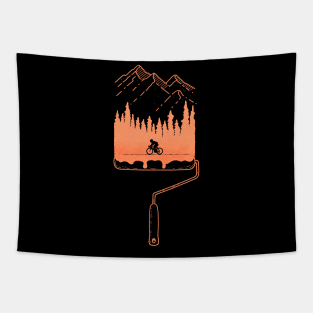 Peachy Adventure Tapestry