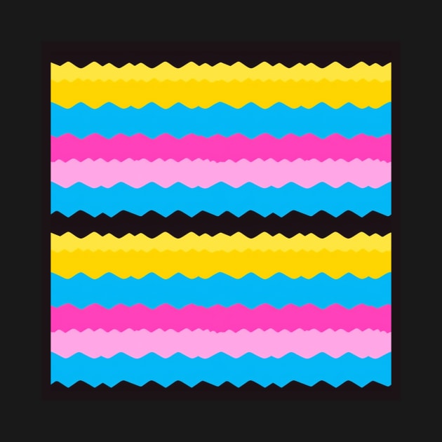 Pansexual Pride | LGBTQ+ by QueerPatterns