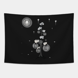 Tree Lights Tapestry