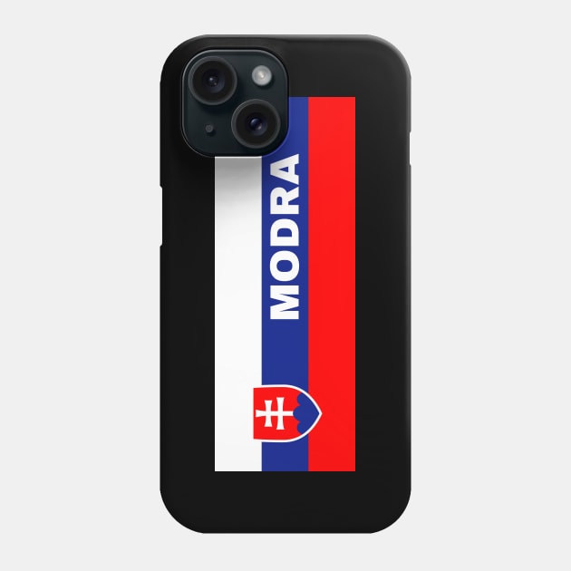 Modra City in Slovakian Flag Phone Case by aybe7elf