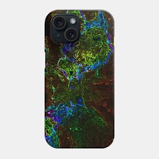 Black Panther Art - Glowing Edges 75 Phone Case