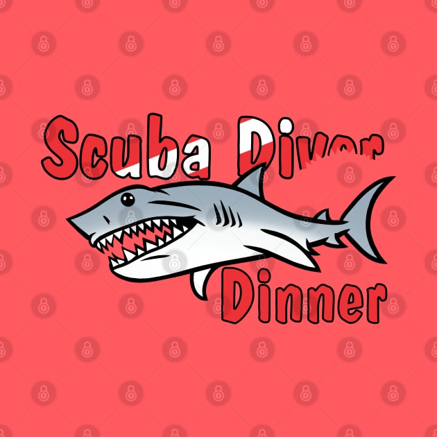 Scuba Diver - Dinner by Fun Graffix!