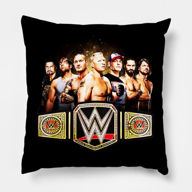 smackdown Pillow by Cika Ciki