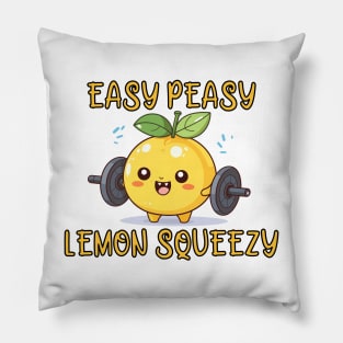 Easy Peasy Lemon Squeezy Pillow