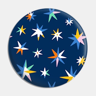 Modern starry sky Pin