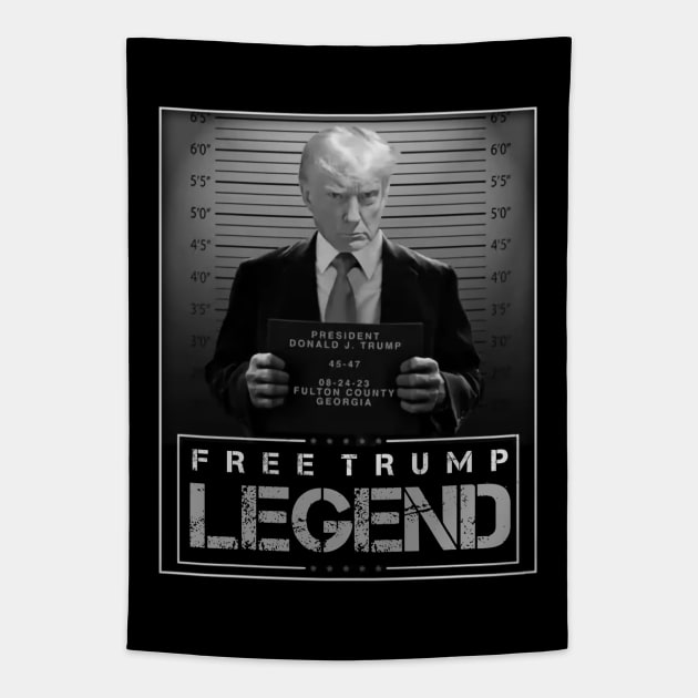 Trump Legend Tapestry by BUBBLEMOON