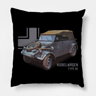 Kubelwagen Type 82 a legend of WW2 Pillow