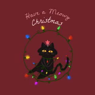 Have a meowy Christmas! T-Shirt
