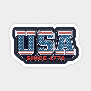 july 4th Usa since 1776 Magnet