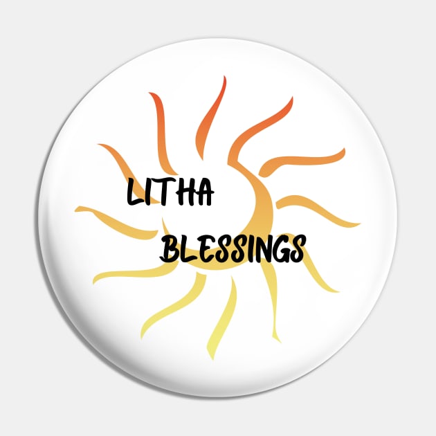 Litha Blessings Pin by Kahytal