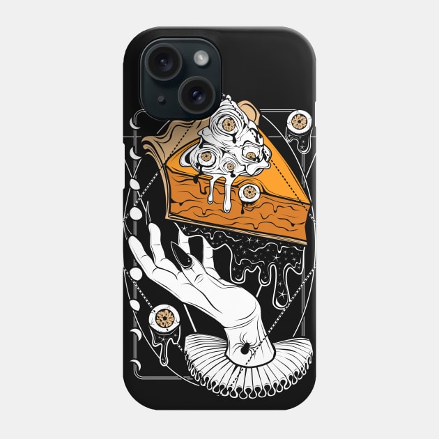 Eyes on the pies Phone Case by Von Kowen