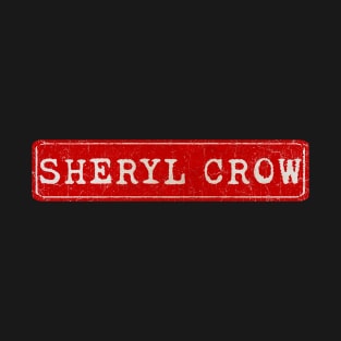 vintage retro plate Sheryl Crow T-Shirt