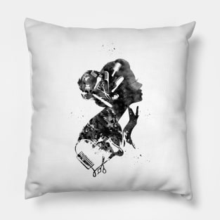 Hair Salon Art Pillow