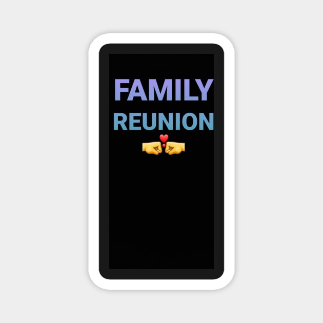 Simple Family reunion Magnet by DancingCreek