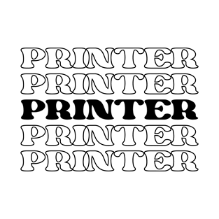 Printer Creator Filmmaker Director Content Producer T-Shirt