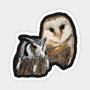 Autillo and Owl Magnet