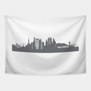 Los Angeles in gray Tapestry