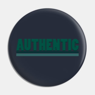 authentic Pin