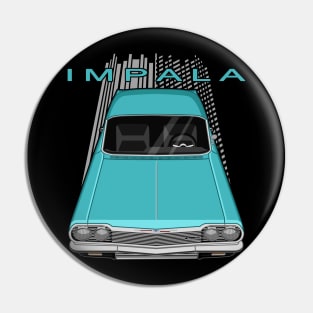 Chevrolet Impala SS 1964 - azure aqua Pin