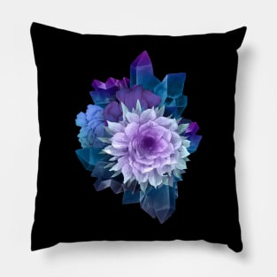 Crystal Floral Pillow