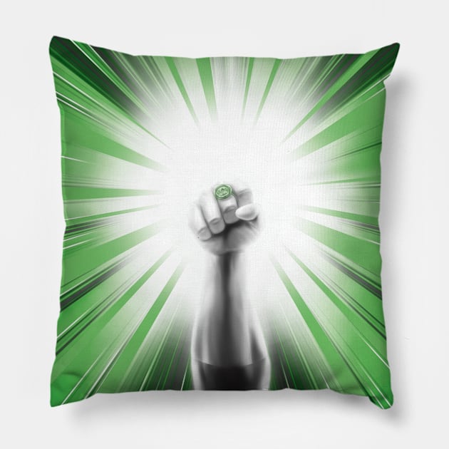 In Brightest Day... Pillow by mmasamun3