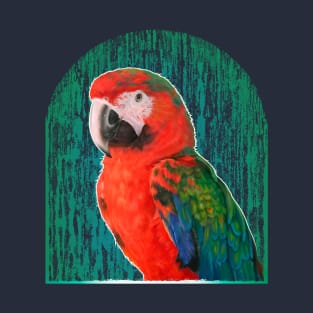 The digital painted parrot (1st version) T-Shirt