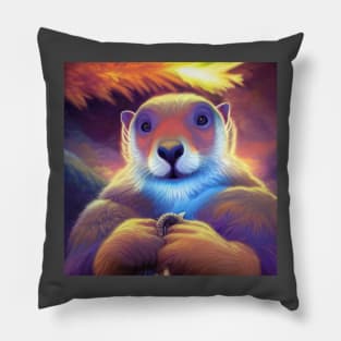 Wise Marmot Sage Pillow