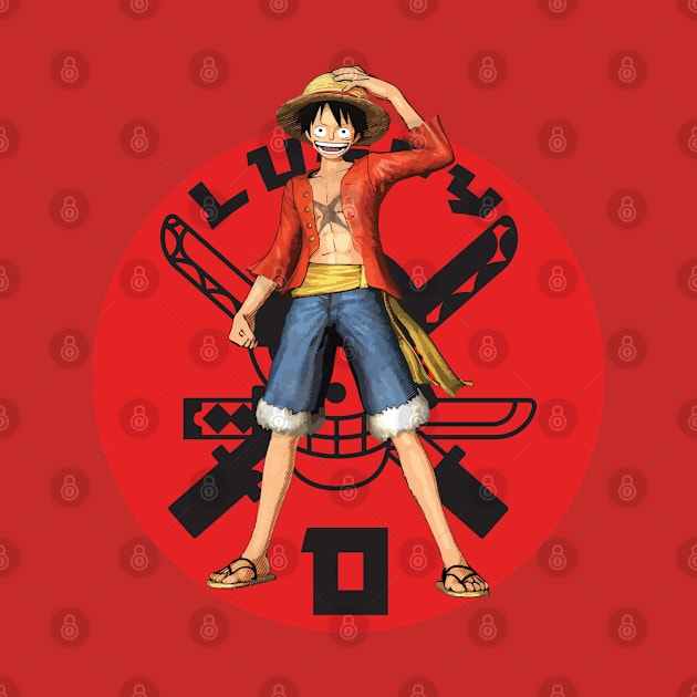 ONE PIECE T-SHIRT FUN PO01 by Huko