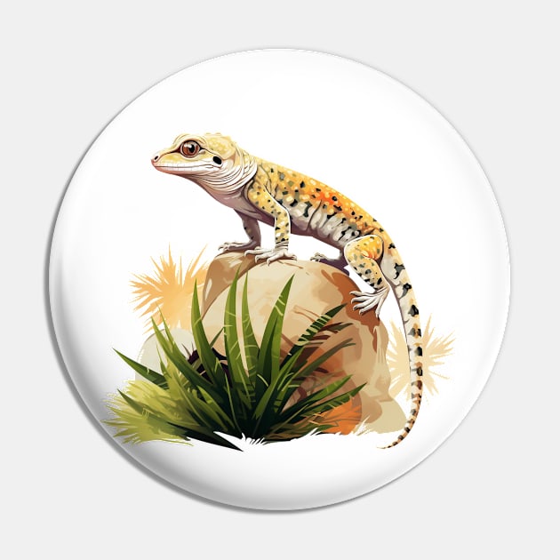 Leopard Gecko Pin by zooleisurelife