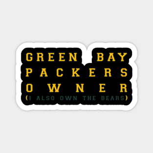 Green Bay Packers Owner Magnet