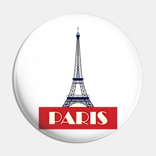 PARIS FRANCE The Eiffel Tower Pin