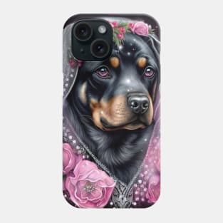 Rosey Rottweiler Phone Case