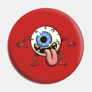 eyeball monster Pin