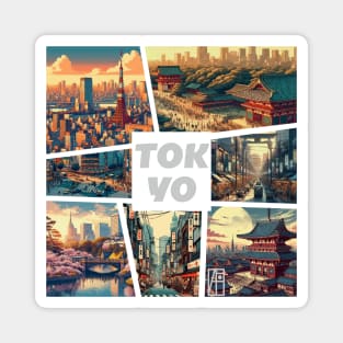 JAPANESE CITY - TOKYO - TRAVEL -1 Magnet