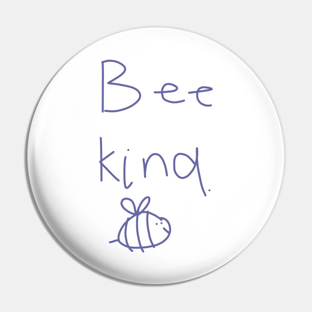 Bee Kind Pin by ellenhenryart