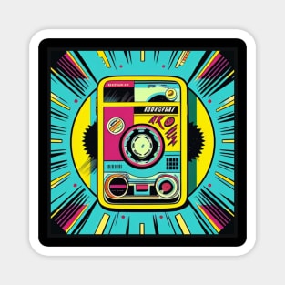 80s Music Retro Vintage Walkman Magnet